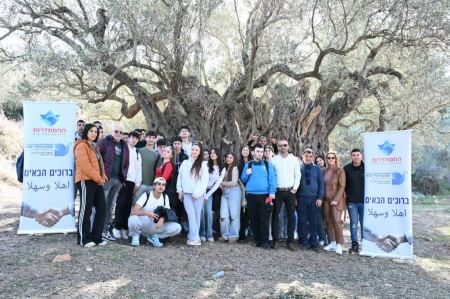 فعالية مشتركة لطلاب من مدرسة دير حنا الثانوية ولطلاب من مدرسة أورط كرميم كرميئيل